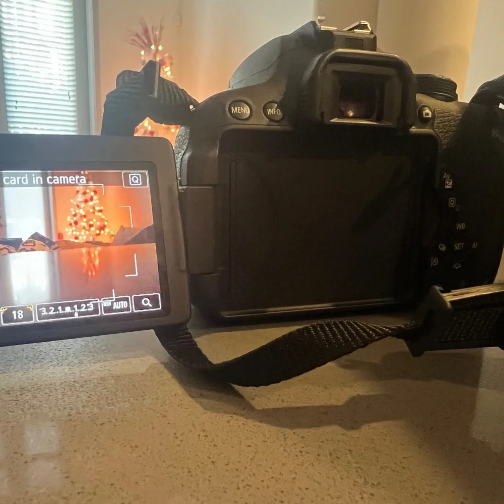 NOT AVAILABLE Canon EOS Rebel T5 DSLR Camera with 18-55mm Lens $700 value